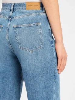 Samsøe Samsøe Jeans*Damen Jeans - Rebecca medium stone uni