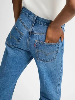 Levi's Jeans*Damen Jeans - Ribcage Wide Leg medium stone uni