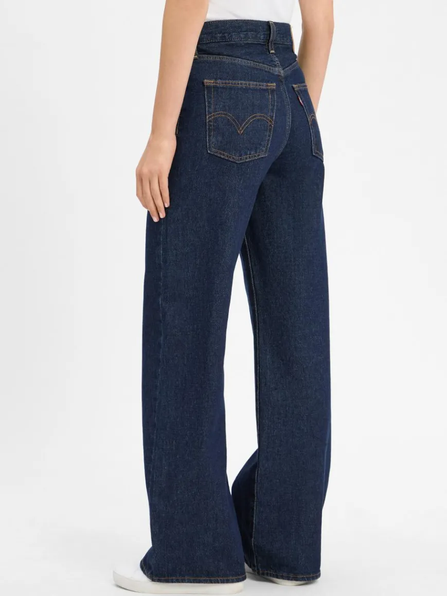 Levi's Jeans*Damen Jeans - Ribcage Wide Leg marine uni