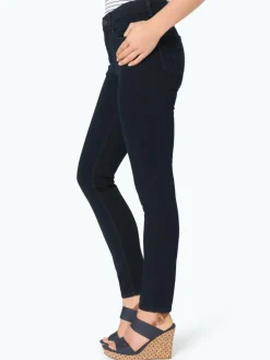 Angels Jeans*Damen Jeans - Skinny Kurzgröße dark stone uni