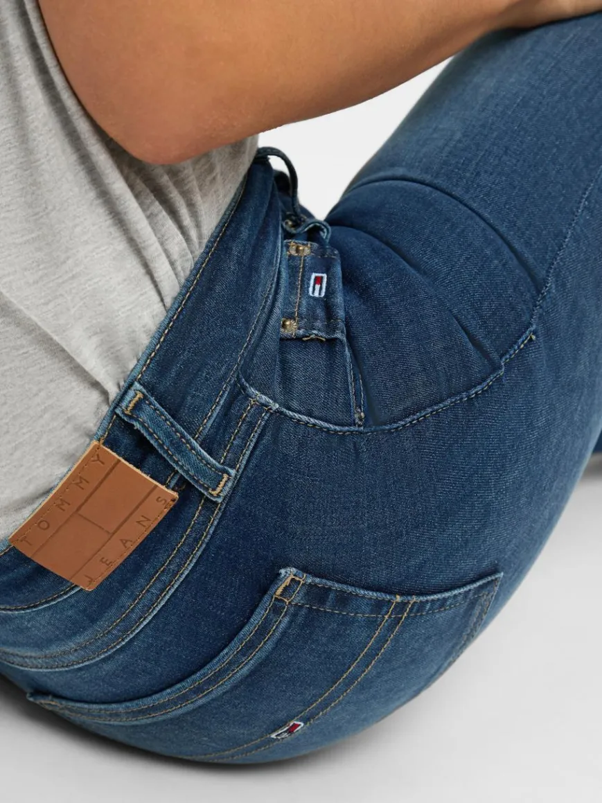 Tommy Jeans Jeans|Hosen*Damen Jeans - Sophie blue stone uni