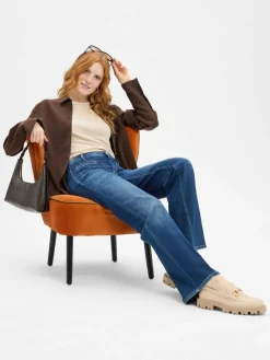 Cambio Jeans*Damen Jeans - Tess medium stone uni