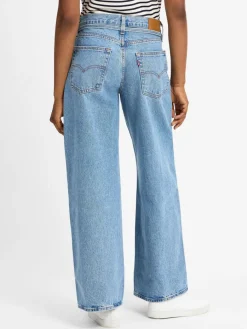 Levi's Jeans|Hosen*Damen Jeans - XL Straight light stone uni