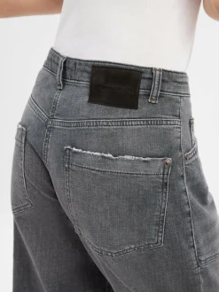 Cambio Jeans*Damen Jeans Ocean schwarz uni