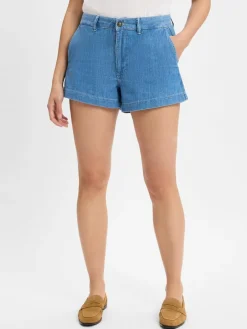 Polo Ralph Lauren Jeans|Hosen*Damen Jeans Shorts light stone uni