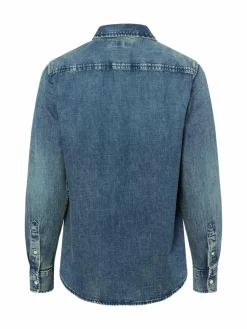 Lauren Ralph Lauren Blusen*Damen Jeansbluse blue stone uni