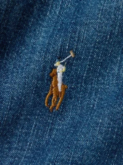 Polo Ralph Lauren Blusen*Damen Jeansbluse medium stone uni