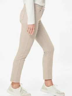 Goldner Jeans*Damen 7/8-Jeanshose - Schmale Stretchhose BELLA kitt uni