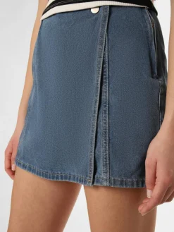 Aygill's Röcke*Damen Jeans-Hosenrock blue stone uni