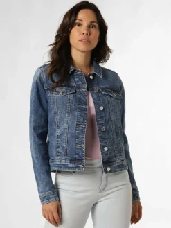 Street One Jacken & Westen*Damen Jeansjacke medium stone uni