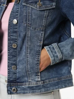 Street One Jacken & Westen*Damen Jeansjacke medium stone uni