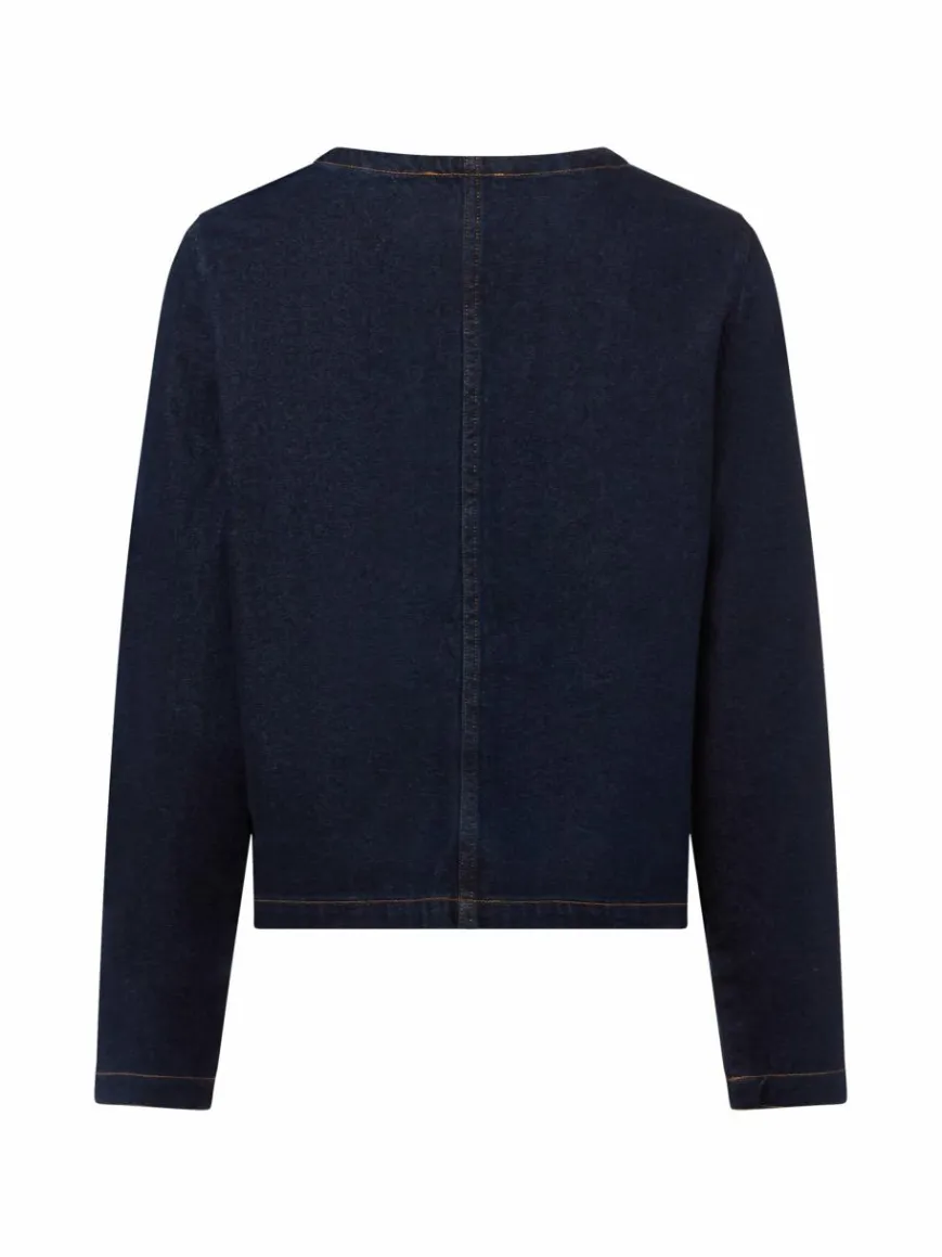 Marie Lund Jacken & Westen*Damen Jeansjacke marine uni