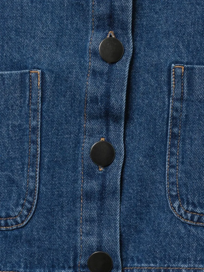 Marie Lund Jacken & Westen*Damen Jeansjacke blue stone uni