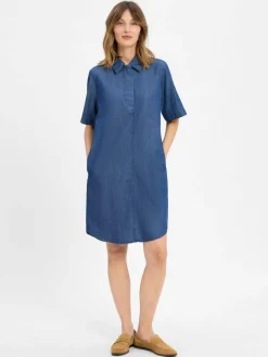 Marc O'Polo Kleider*Damen Jeanskleid denim uni