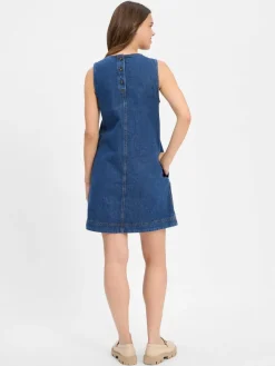 Marc O'Polo Denim Kleider*Damen Jeanskleid blue stone uni