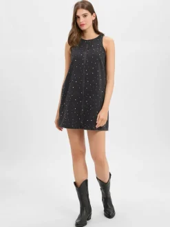 Levi's Kleider*Damen Jeanskleid anthrazit uni