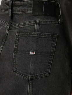 Tommy Jeans Röcke*Damen Jeansrock anthrazit uni
