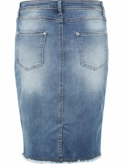 Betty Barclay Röcke*Damen Jeansrock light stone denim uni