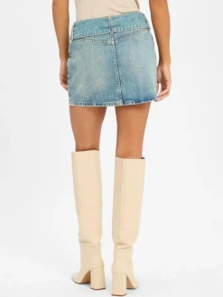 HUGO BLUE Röcke*Damen Jeansrock - Gamini bleached uni