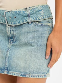 HUGO BLUE Röcke*Damen Jeansrock - Gamini bleached uni