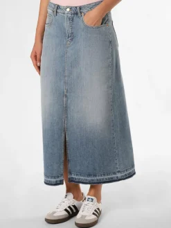 Cambio Röcke*Damen Jeansrock - Hailey blue stone uni