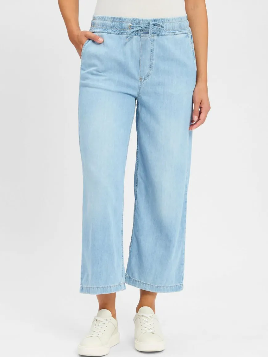 Street One Hosen*Damen Jeans-Schlupfhose hellblau uni