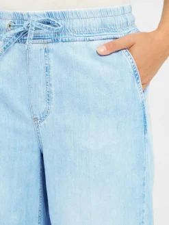 Street One Hosen*Damen Jeans-Schlupfhose hellblau uni