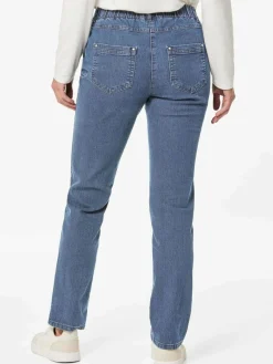 Goldner Jeans*Damen Jeansschlupfhose LOUISA - Klassische Jeansschlupfhose LOUISA hellblau uni