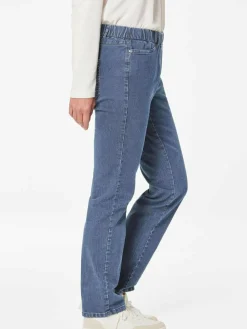 Goldner Jeans*Damen Jeansschlupfhose LOUISA - Klassische Jeansschlupfhose LOUISA hellblau uni