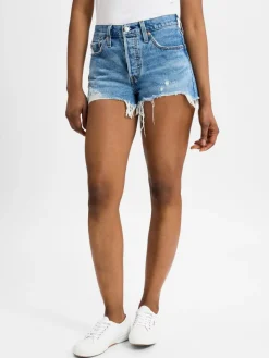 Levi's Jeans*Damen Jeansshorts - 501® medium stone uni