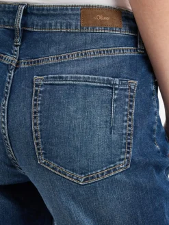 s.Oliver Jeans*Damen Jeansshorts - Karolin blue stone uni