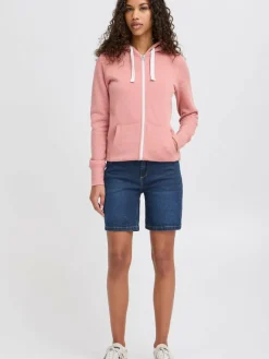 OXMO Jeans*Damen Jeansshorts - OXMIRA dark stone uni