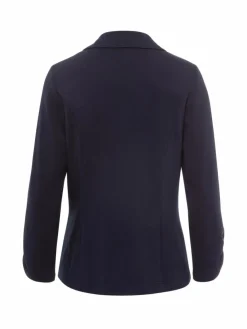 Frank Walder Blazer*Damen Jerseyblazer marine blau uni