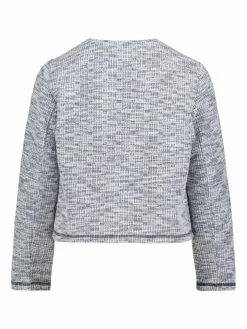 Betty & Co Blazer*Damen Jerseyjacke blau gemustert