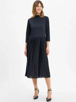 More & More Kleider*Damen Jerseykleid marine uni