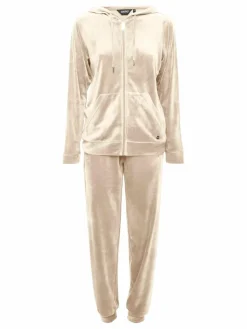 OXMO Sweatshirts & Sweatjacken*Damen Jogginganzug - OXMitta beige uni