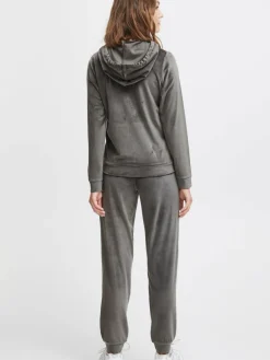 OXMO Sweatshirts & Sweatjacken*Damen Jogginganzug - OXMitta grau uni