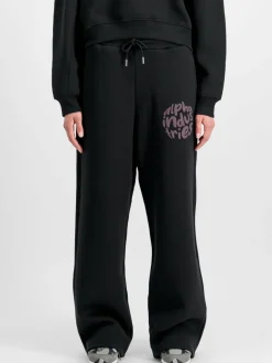 Alpha Industries Hosen*Damen Jogginghose schwarz uni