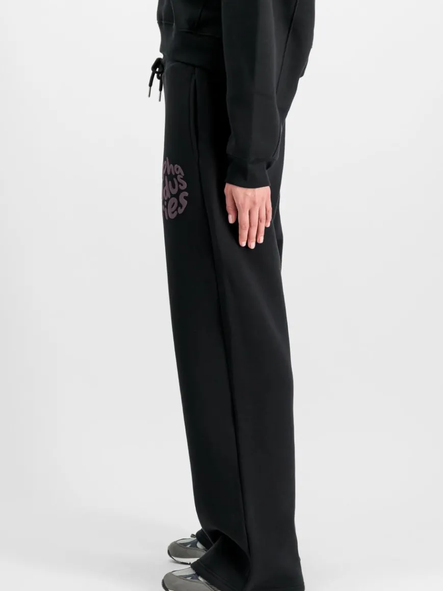 Alpha Industries Hosen*Damen Jogginghose schwarz uni