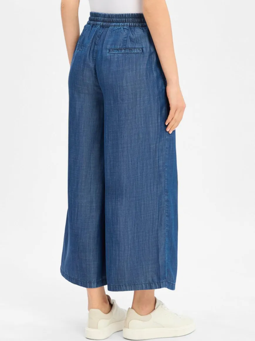 More & More Hosen*Damen Jogginghose blau uni