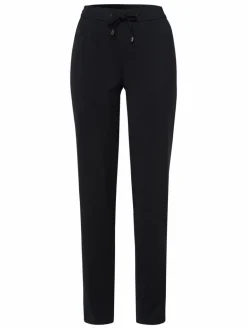 Frank Walder Hosen*Damen Jogpants marine blau uni