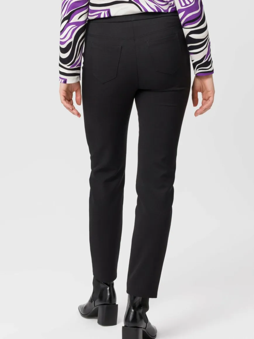 Frank Walder Hosen*Damen Jogpants schwarz uni