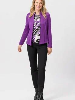 Frank Walder Hosen*Damen Jogpants schwarz uni