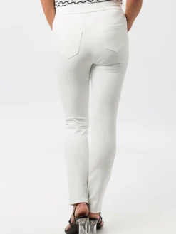 Frank Walder Hosen*Damen Jogpants ecru weiß uni