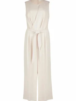 Betty & Co Hosen*Damen Jumpsuit grau beige uni