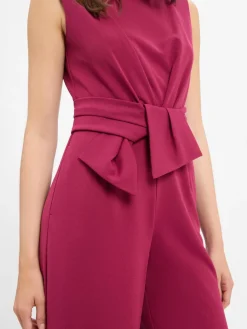 Vera Mont Hosen*Damen Jumpsuit himbeer uni