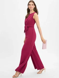 Vera Mont Hosen*Damen Jumpsuit himbeer uni