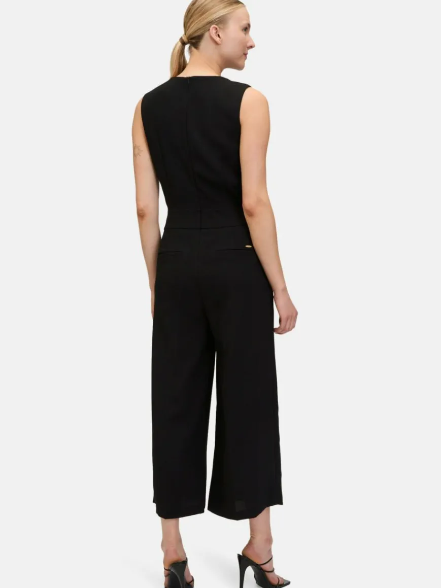 Betty & Co Hosen*Damen Jumpsuit schwarz uni