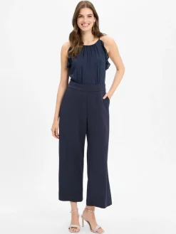 VM Hosen*Damen Jumpsuit marine uni
