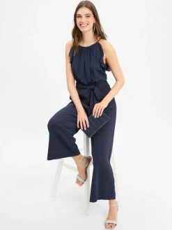 VM Hosen*Damen Jumpsuit marine uni